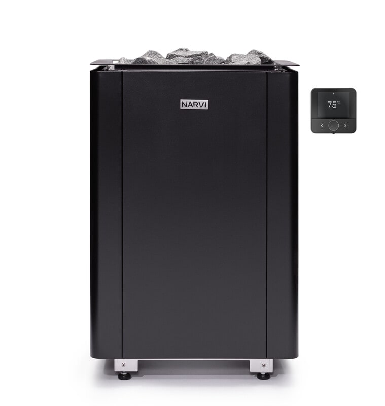 NARVI - Lattiakiuas - Narvi Ultra Small 9,0 kW musta