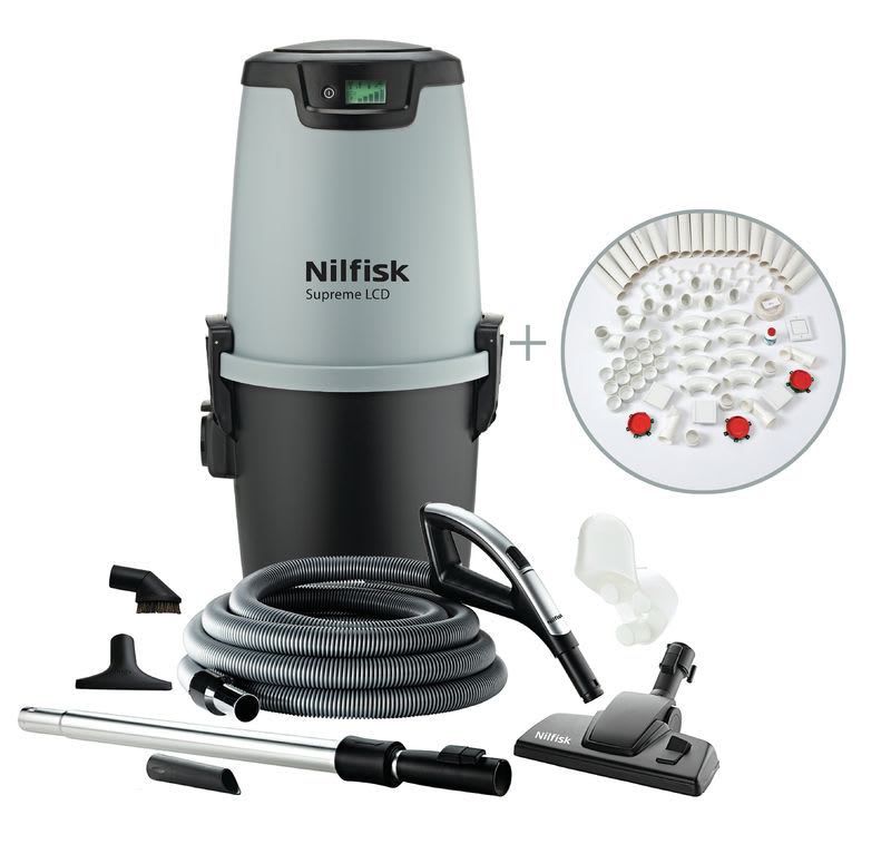 NILFISK - All-in-1, LCD Wireless+ - Keskuspölynimuri 42000506