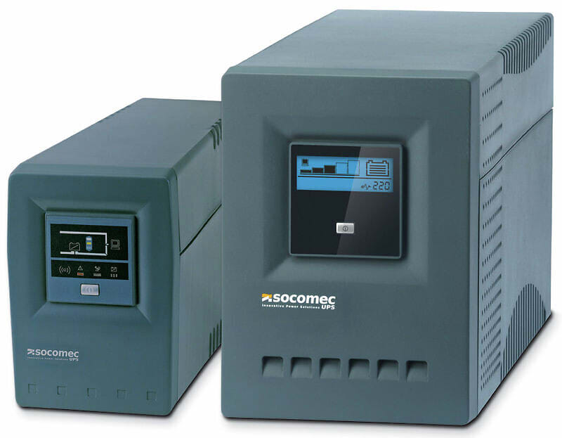 SOCOMEC - UPS-laite line-interactive - Netys PE 650VA 230 Vac 5 min