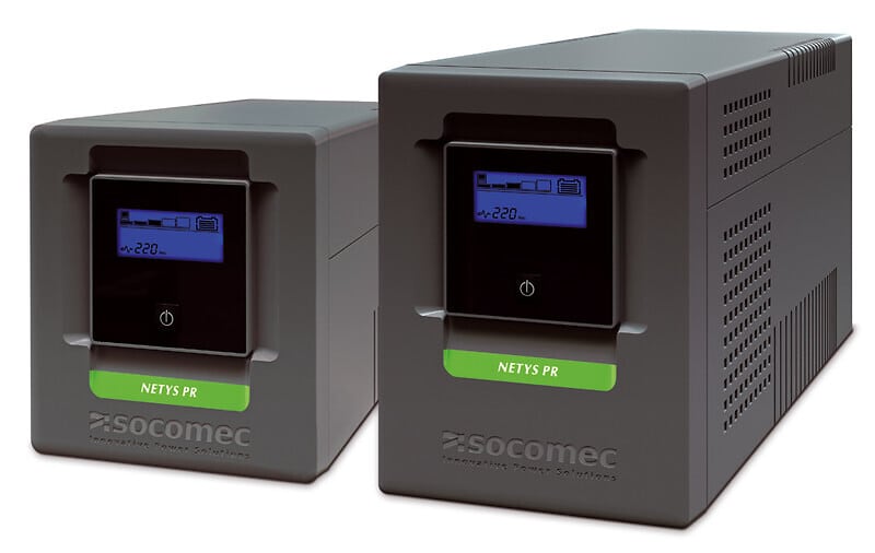 SOCOMEC - UPS-laite line-interactive - Netys PR 1000VA 230VAC 6min