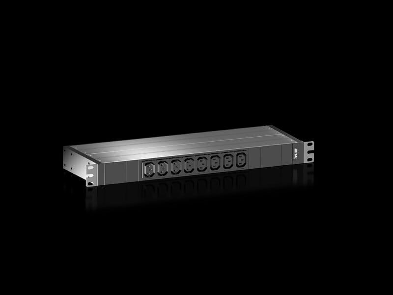 RITTAL - Virranjakeluyksikkö PDU - PDU basic 16A/1 IEC-C20 8xC13