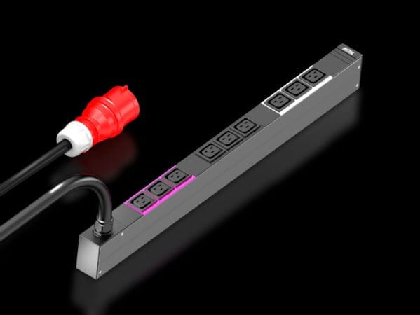 RITTAL - Virranjakeluyksikkö PDU - PDU basic 16A/3 CEE 9xC19