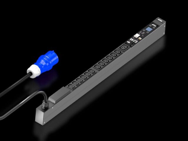 RITTAL - Virranjakeluyksikkö PDU - PDU metered 16A/1 CEE 12xC13+1