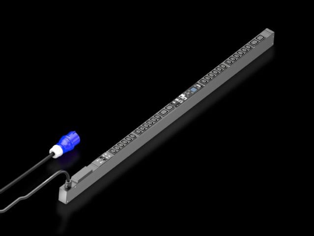 RITTAL - Virranjakeluyksikkö PDU - PDU metered 32A/1 CEE 24xC13+4