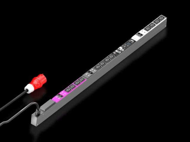RITTAL - Virranjakeluyksikkö PDU - PDU metered 32A/3 CEE 12xC19