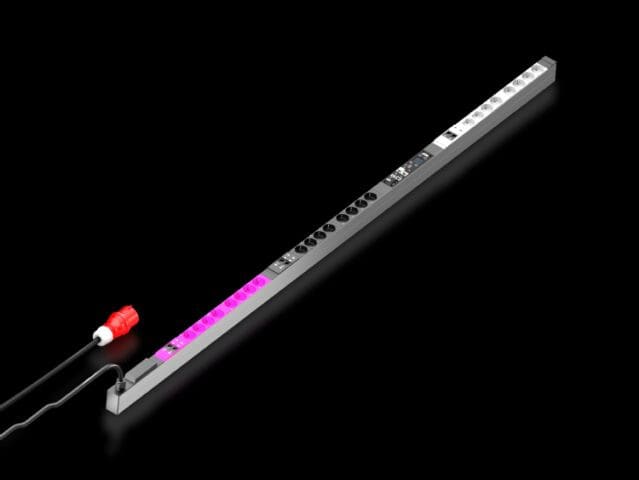 RITTAL - Virranjakeluyksikkö PDU - PDU metered 32A/3 CEE 24xCEE7/