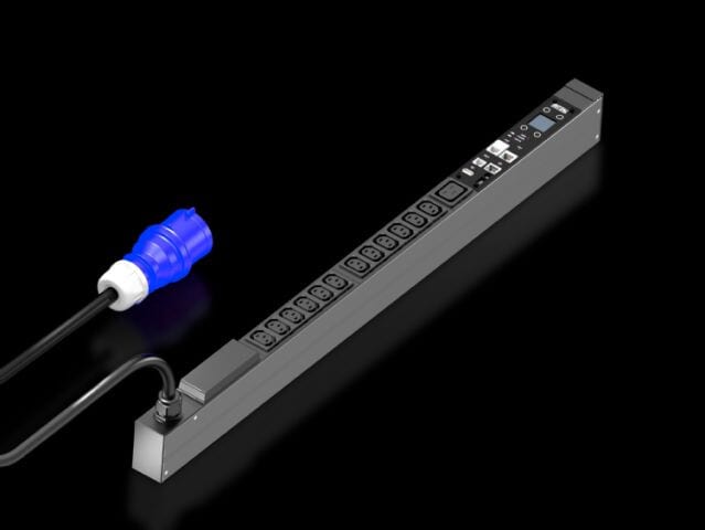 RITTAL - Virranjakeluyksikkö PDU - PDU managed 16A/1 CEE 12xC13+1