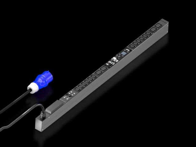 RITTAL - Virranjakeluyksikkö PDU - PDU managed 32A/1 CEE 12xC13+4