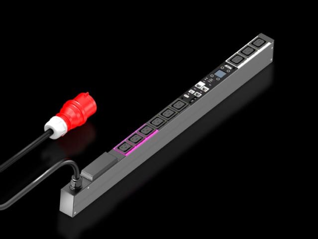 RITTAL - Virranjakeluyksikkö PDU - PDU managed 16A/3 CEE 9xC19 1