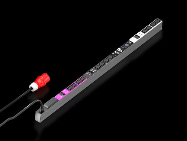 RITTAL - Virranjakeluyksikkö PDU - PDU managed 32A/3 CEE 12xC19