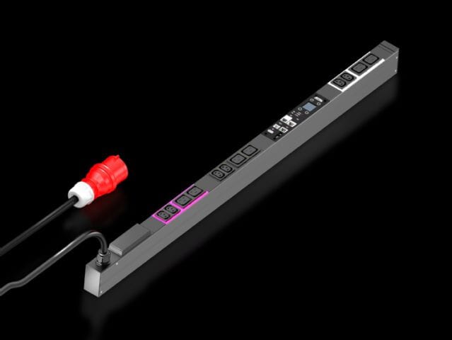 RITTAL - Virranjakeluyksikkö PDU - PDU managed 16A/3 CEE 6xC13+6x