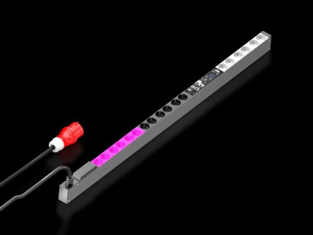 RITTAL - Virranjakeluyksikkö PDU - PDU managed 16A/3 CEE 18xCEE7/
