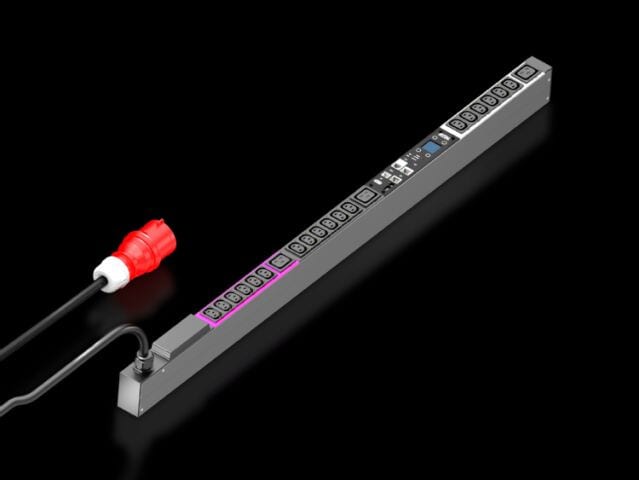 RITTAL - Virranjakeluyksikkö PDU - PDU managed 16A/3 CEE 18xC13+3