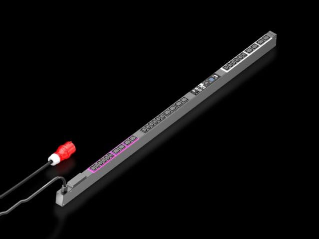 RITTAL - Virranjakeluyksikkö PDU - PDU managed 16A/3 CEE 18xC13+1