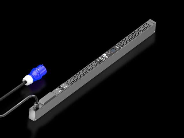 RITTAL - Virranjakeluyksikkö PDU - PDU metered+32A/1 CEE 12xC13+4