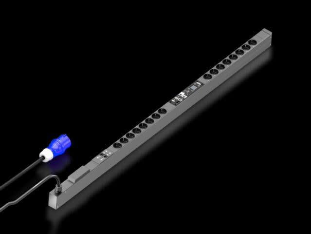 RITTAL - Virranjakeluyksikkö PDU - PDU metered+ 32A/1 CEE 16xCEE7