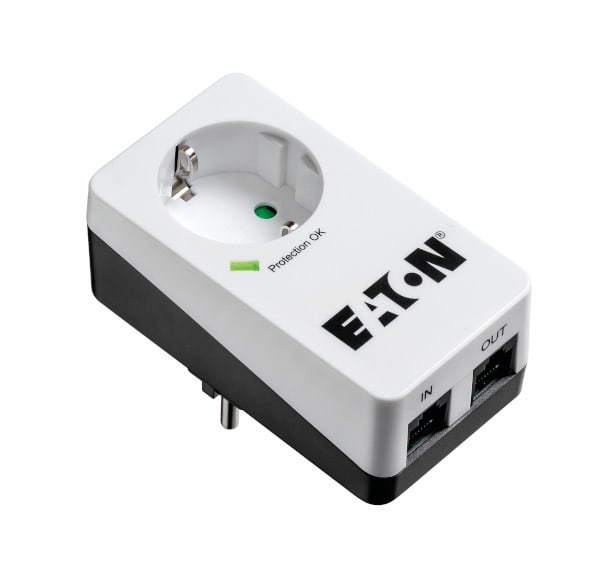 EATON - Ylijännitesuoja 1xSUKO+RJ - Protection Box 1 Tel@ DIN