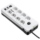 EATON - Ylijännitesuoja 8xSUKO+USB+RJ - Eaton Prot. Box 8 Tel@ USB DIN
