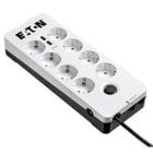 EATON - Ylijännitesuoja 8xSUKO+USB+RJ - Eaton Prot. Box 8 Tel@ USB DIN