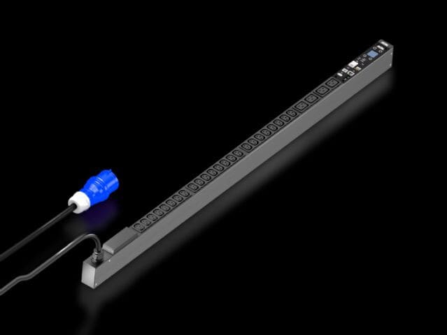 RITTAL - Virranjakeluyksikkö PDU - PDU metered+16A/1 CEE 24xC13+4