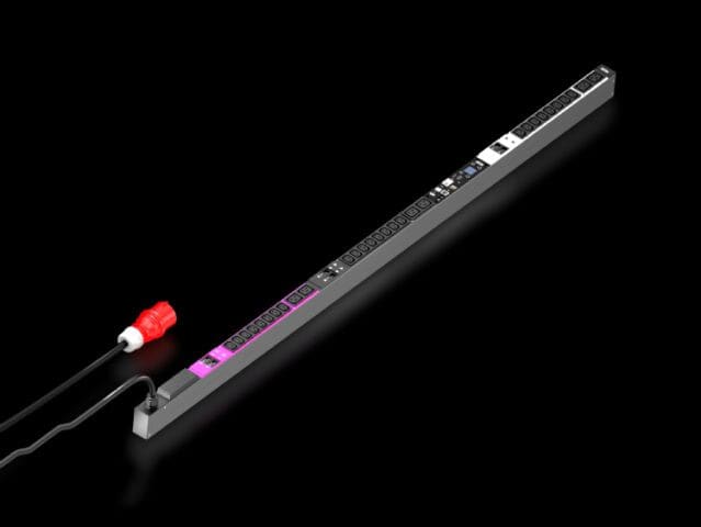 RITTAL - Virranjakeluyksikkö PDU - PDU metered+32A/3 CEE 24xC13+6