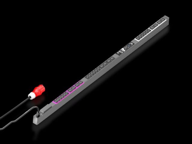 RITTAL - Virranjakeluyksikkö PDU - PDU metered+16A/3 CEE 18xC13+1