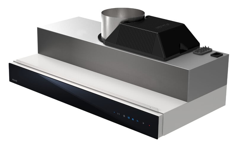 VALLOX - Liesituuletin/-kupu - PTD EC 600 MUSTA