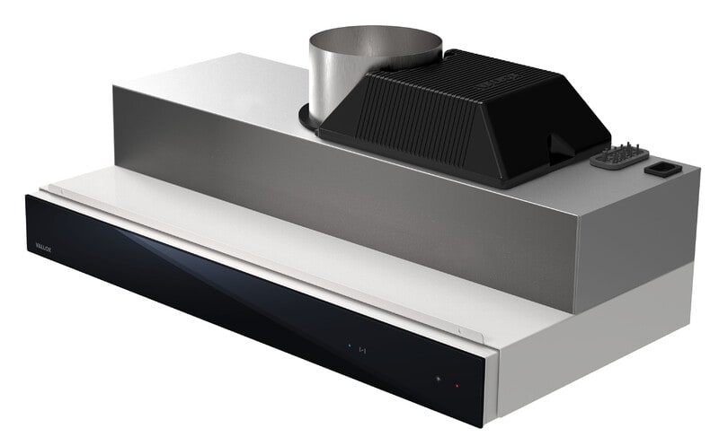 VALLOX - Liesituuletin/-kupu - KTD A 600 MUSTA