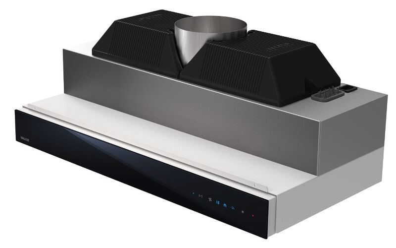 VALLOX - Liesituuletin/-kupu - PTD AC 500 MUSTA