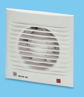 VENTUR - Puhallin takaved.kost.aikasäät - DECOR 200 CHZ Ø120mm