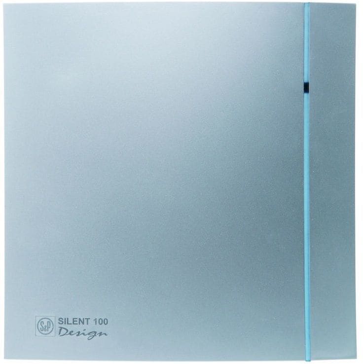 VENTUR - Kylpyhuonepuhallin - SILENT100CRZ SILVER DESIGN -3C