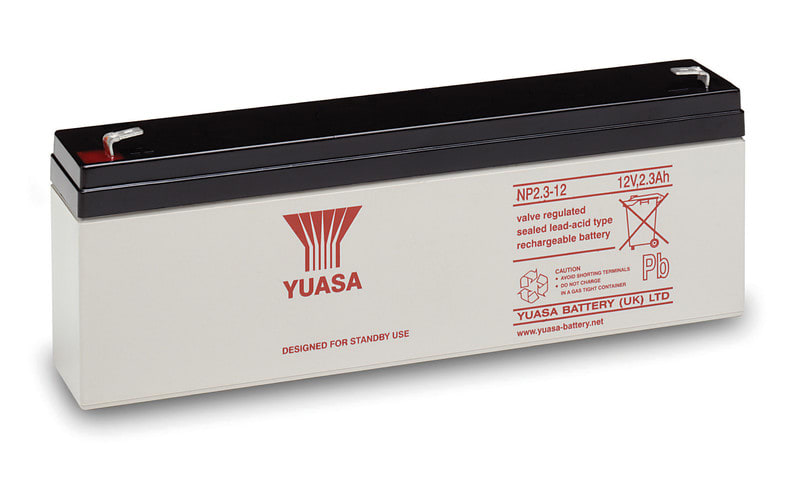 YUASA - Akku lyijy suljettu - Yuasa NP2.3-12 2.3Ah 12V