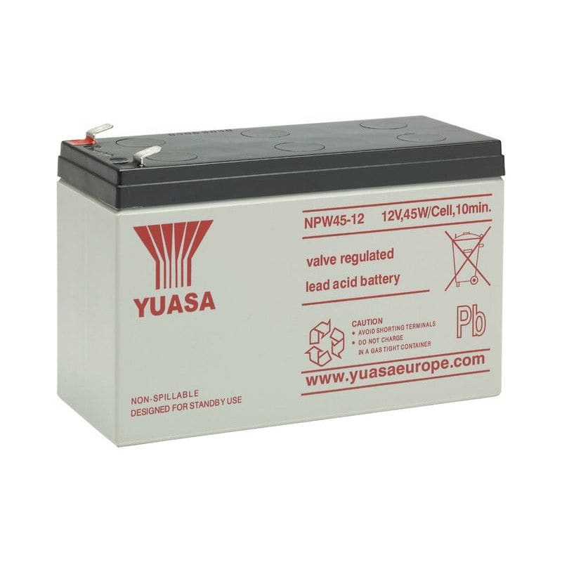 YUASA - Akku lyijy suljettu - Yuasa NPW45-12 8,5Ah 12V