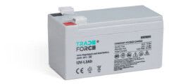 TRADEFORCE - Akku lyijy suljettu - Suljettu AGM 12V 1,3Ah HB