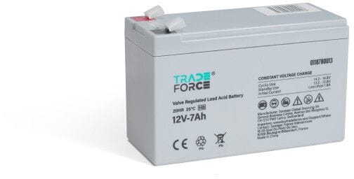 TRADEFORCE - Akku lyijy suljettu - Suljettu AGM 12V 7Ah HB