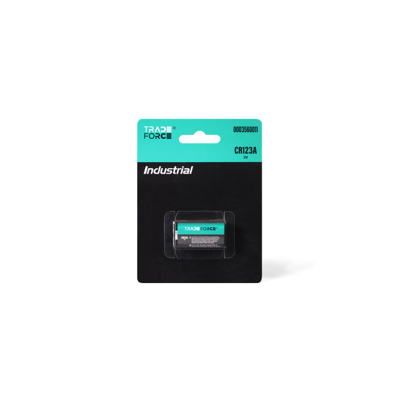 TRADEFORCE - Paristo alkali - Industrial CR123A lithium