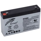 RITAR - Akku lyijy suljettu - Ritar RT680-F1 6V/ 8Ah F1-napa