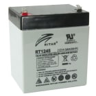 RITAR - Akku lyijy suljettu - RitarRT1245-F1 12V/4,5Ah F1-nap