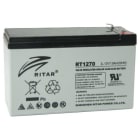 RITAR - Akku lyijy suljettu - RitarRT1270L-F2 12V/7Ah F2-nap