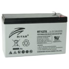 RITAR - Akku lyijy suljettu - RitarRT1270L-F2 12V/7Ah F2-nap