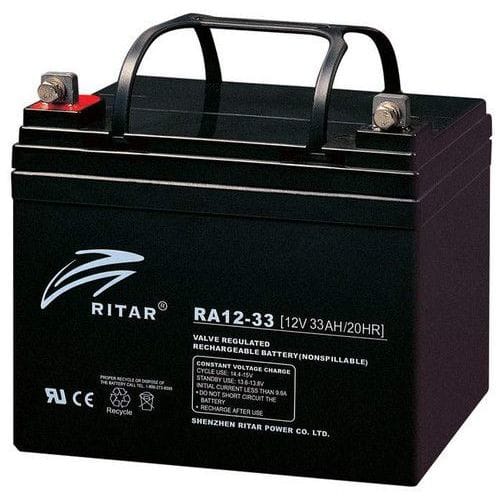 RITAR - Akku lyijy suljettu - RitarRA12-33-F11 12V/33Ah F11n