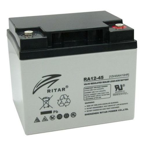 RITAR - Akku lyijy suljettu - RitarRA12-45-F11 12V/45Ah F11n