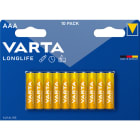 VARTA INDUSTRIAL - Paristo alkali - Longlife AAA 10-pack