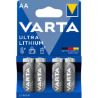 VARTA INDUSTRIAL - Paristo lithium - Ultra Lithium AA (LR6) 4kpl