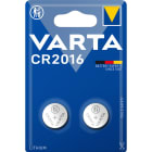 VARTA INDUSTRIAL - Paristo lithium - CR2016, 2 kpl