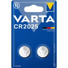 VARTA INDUSTRIAL - Paristo lithium - CR 2025, 2-pack
