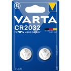 VARTA INDUSTRIAL - Paristo lithium - CR 2032, 2-pack