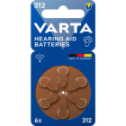 VARTA INDUSTRIAL - Paristo kuulokoje - VARTA kuulokojeparisto 312 6kpl