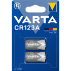 VARTA INDUSTRIAL - Paristo lithium - CR123A 2-pack