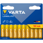 VARTA INDUSTRIAL - Paristo alkali - Longlife AA 10pack